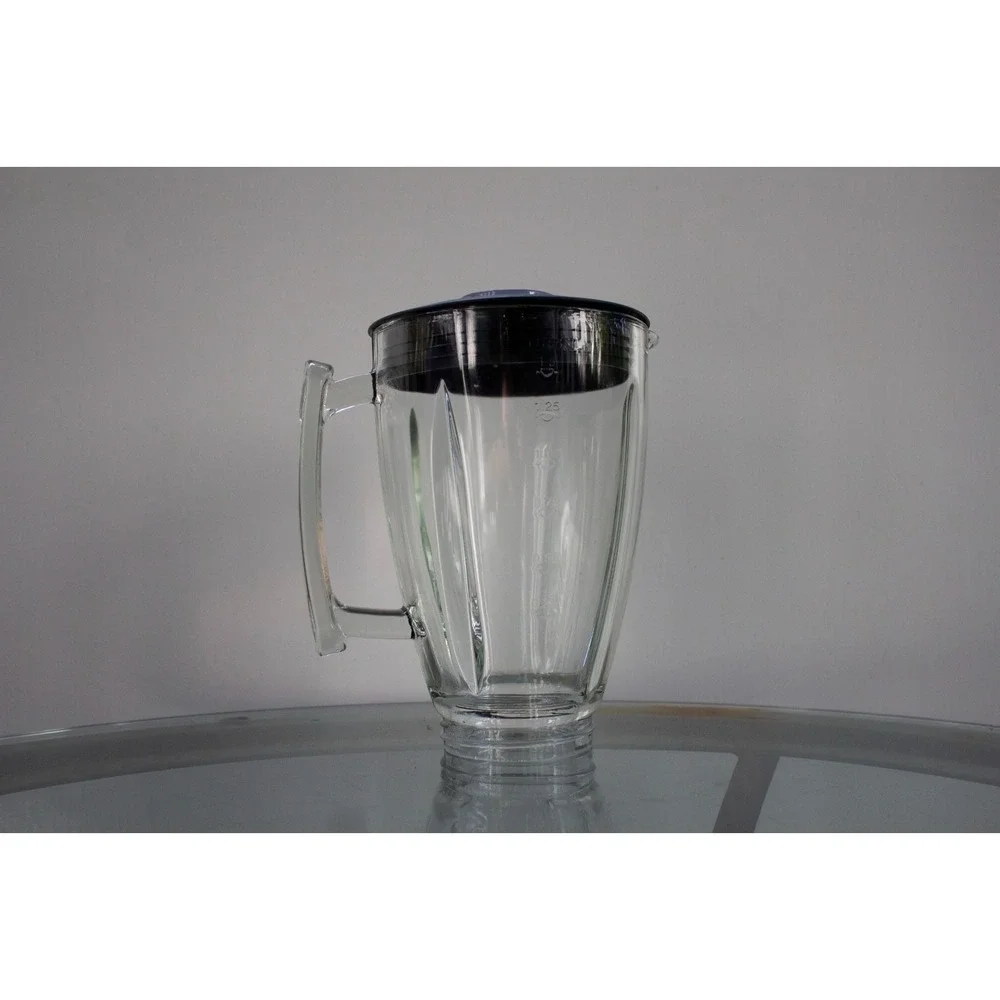 Black + Decker Glass Blender Jar Replacement Pitcher 6-Cup 1.5L
